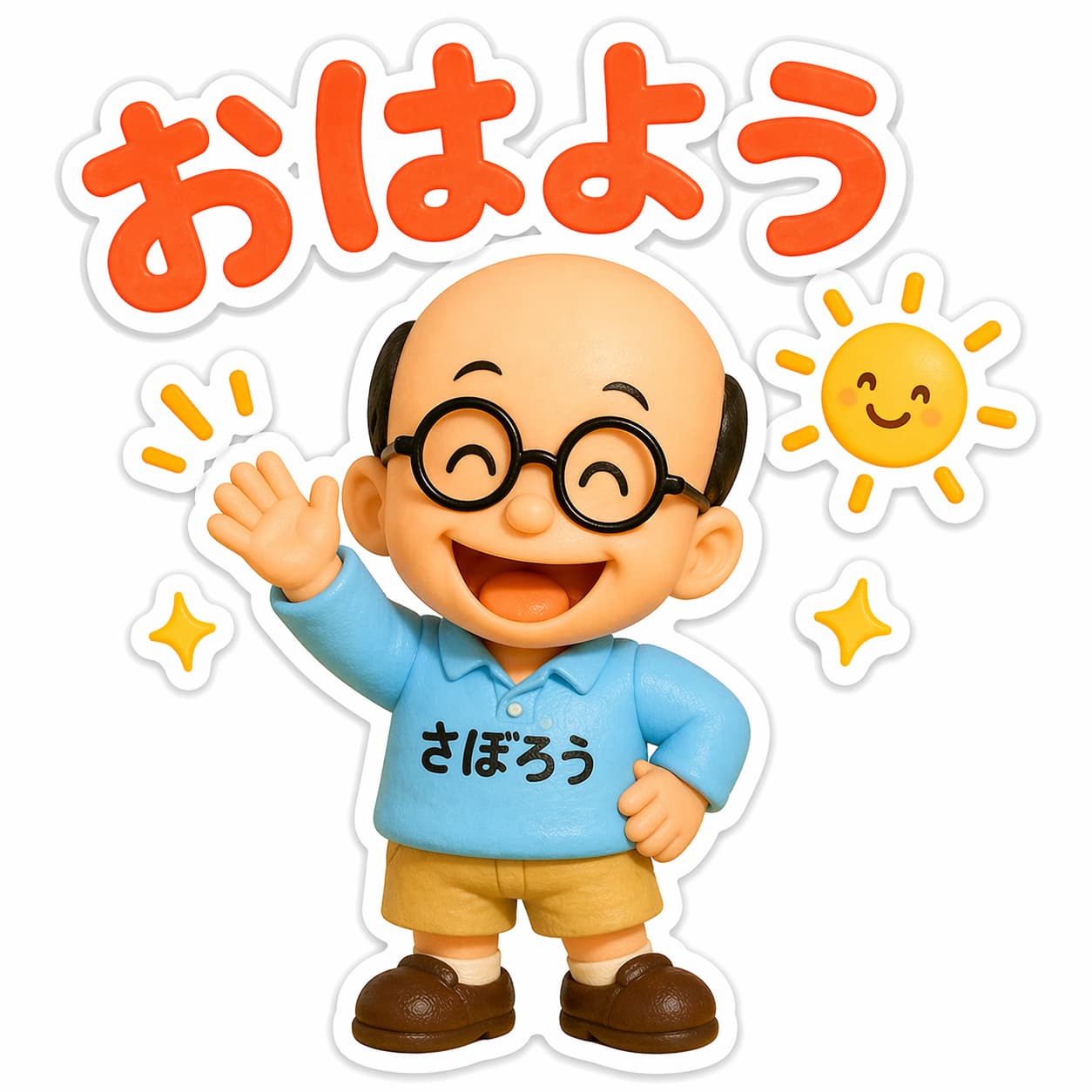 さぼろう・おはよう