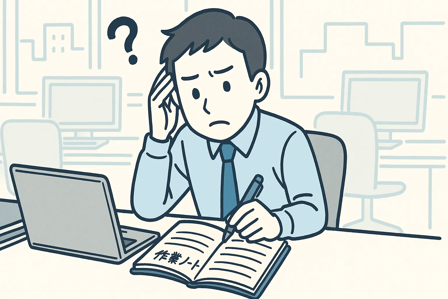 「これ…どうやるんだろう?」新しい職場での困惑