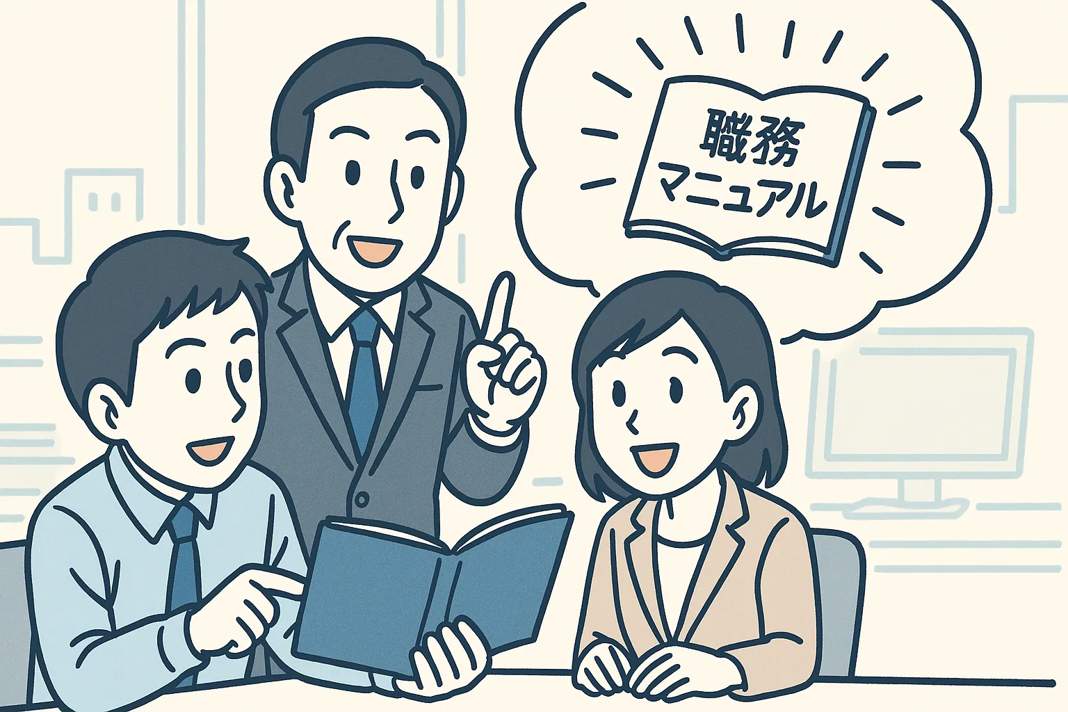 「みんなが分かる」マニュアルにしよう!上司のひと言で流れが変わる